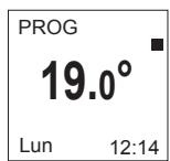 SAUTER TAHUAL - En mode PROG : - 1