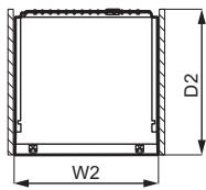 ELECTROLUX KRB3DE12S - Dimensions - 4