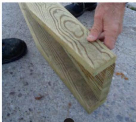 GRE CARRA 3 - BLOCOS DE MADEIRA ( 6x90) - 6