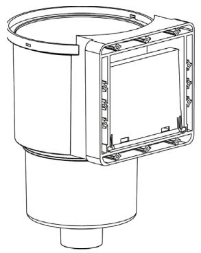 GRE CARRA 3 - BEVESTIGING VAN DE SKIMMER - 1