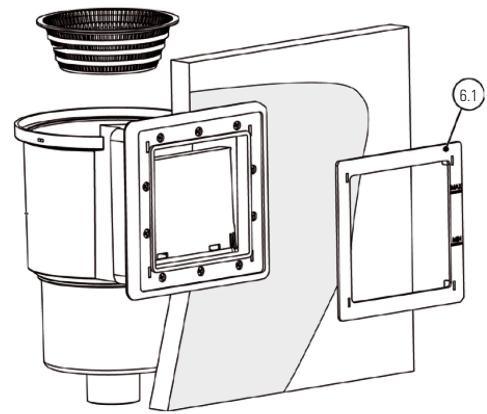 GRE CARRA 3 - BEVESTIGING VAN DE SKIMMER - 7