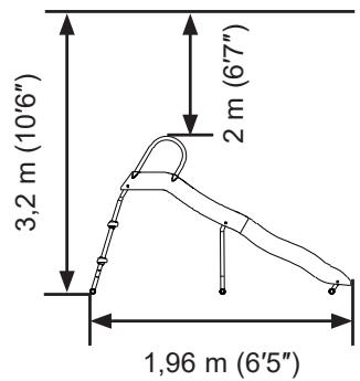 INTEX TOBOGGAN AUTOPORTANT - Informations generales : - 2