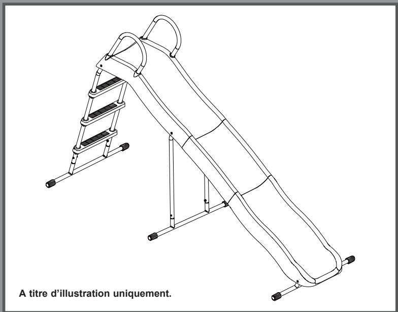 INTEX TOBOGGAN AUTOPORTANT - TOBOGGAN AUTOPORTANT - 1