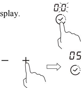 CANDY CI633CBB/1 - Using the timer to switch off one or more cooking zones - 2