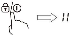 CANDY CI633CBB/1 - Using the Pause function - 1