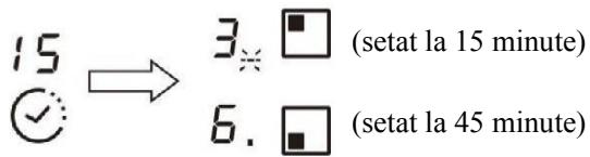 CANDY CI633CBB/1 - Dacă setați cronometrul pentru mai multe zone: - 1