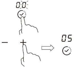 CANDY CI633CBB/1 - Χρησιμοποιήστε τον χρονοδιακόπτη για να απενεργοποιήσετε μία ή περισσότερες ζώνες μαγειρέματος - 1