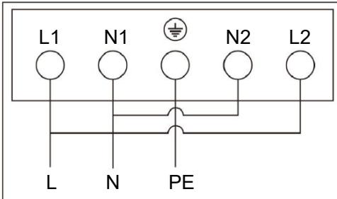 CANDY CI633CBB/1 - Branchement de la plaque sur le secteur - 1