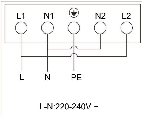CANDY CI633CBB/1 - Conectar la placa a la red eléctrica - 1