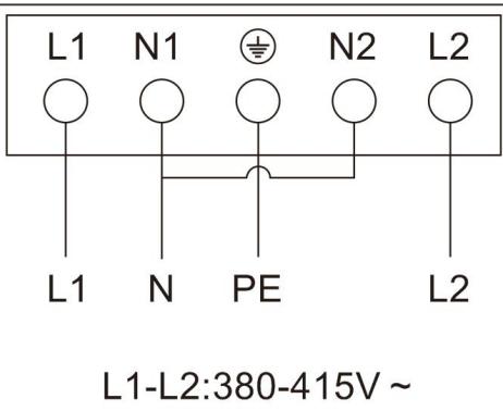 CANDY CI633CBB/1 - Connecting the hob to the mains power supply - 2