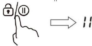 CANDY CI633CBB/1 - Uso de la función Pausa - 1