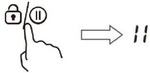 CANDY CI633CBB/1 - Utilisation de la fonction Pause - 1