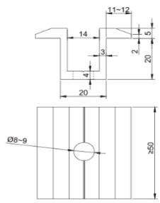 JASOLAR PV JA - Modules installés avec des colliers de serrage - 4