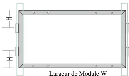 JASOLAR PV JA - Emplacement d'installation et charges statiques correspondantes - 5