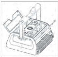 UBBINK ROBOTCLEAN 3 PLUS - REINIG DE FILTEREENHEID NA ELKE REINIGINGSCYCLUS - 2