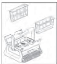 UBBINK ROBOTCLEAN 3 PLUS - REINIGEN SIE DIE FILTEREINHEIT NACH JEDEM REINIGUNGSZYKLUS - 3