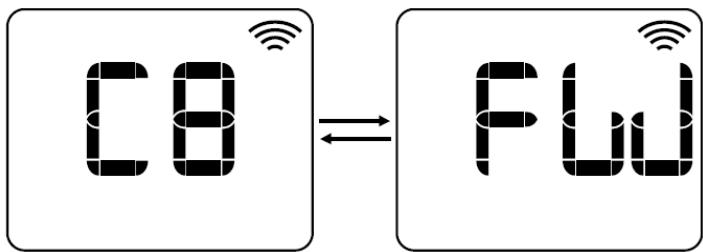HJM AVA V WIFI - AVA V 1000 WIFI, AVA V 1500 WIFI & AVA V 2000 WIFI - Affichage de la version du logiciel. - 1