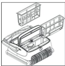 UBBINK ROBOTCLEAN ACCU PRO - REINIG DE FILTERREENHEID NA ELKE REINIGINGSCYCLUS - 3