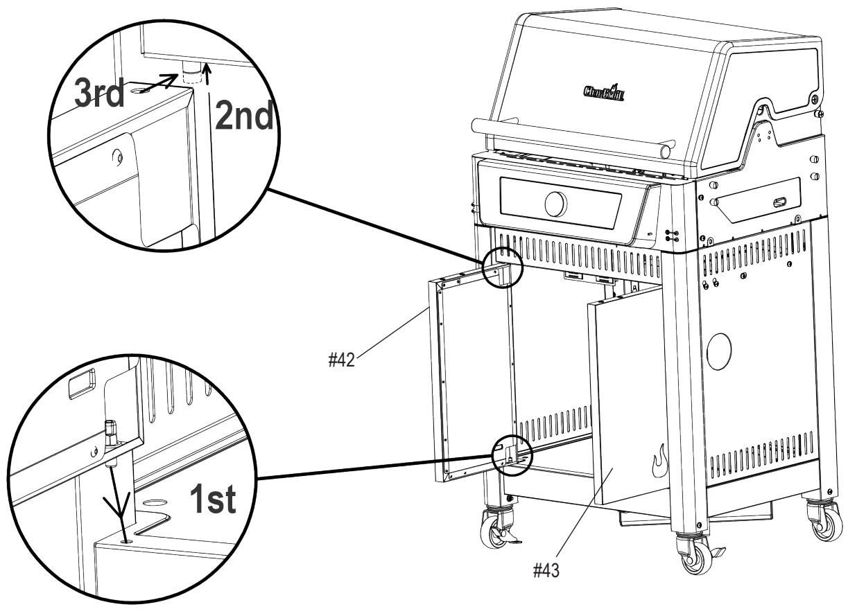 CHAR BROIL CRUISE - 468921224 - 468922224 - ASSEMBLY - 2