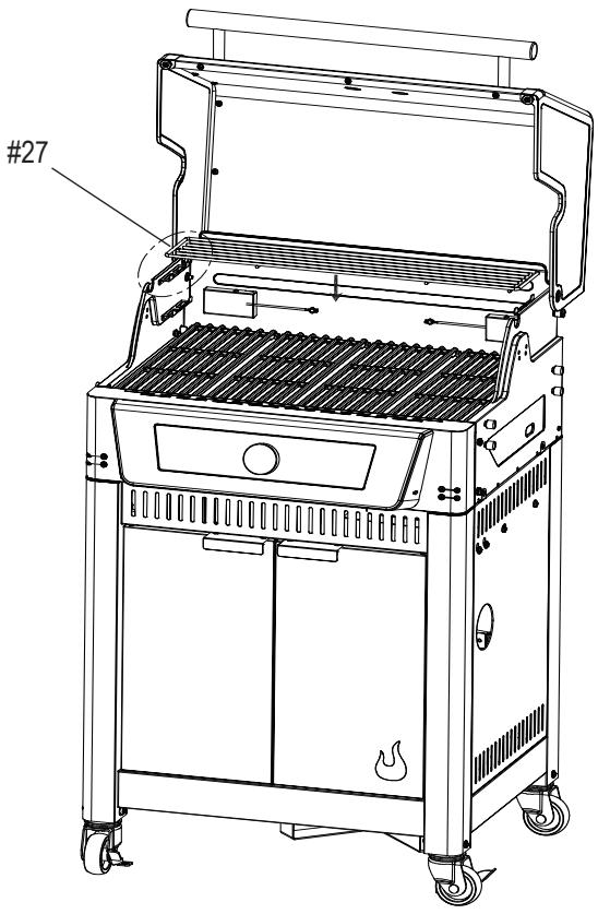 CHAR BROIL CRUISE - 468921224 - 468922224 - ASSEMBLY - 3