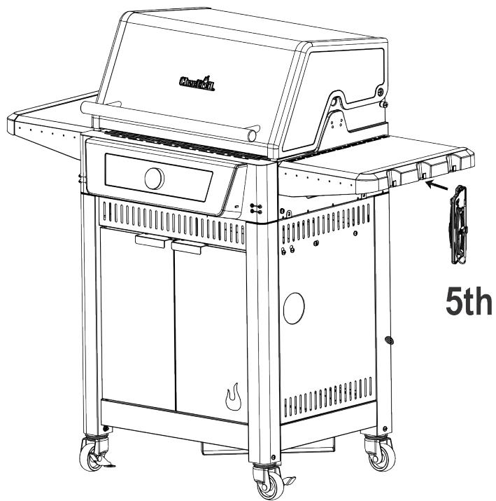 CHAR BROIL CRUISE - 468921224 - 468922224 - ASSEMBLY - 2