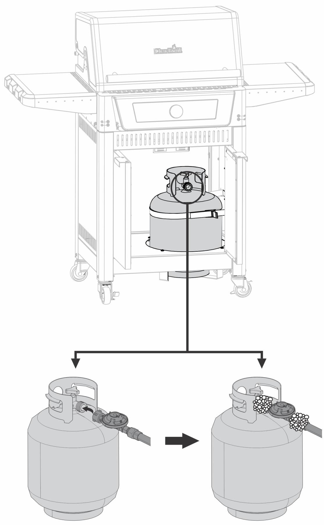 CHAR BROIL CRUISE - 468921224 - 468922224 - ASSEMBLY - 1