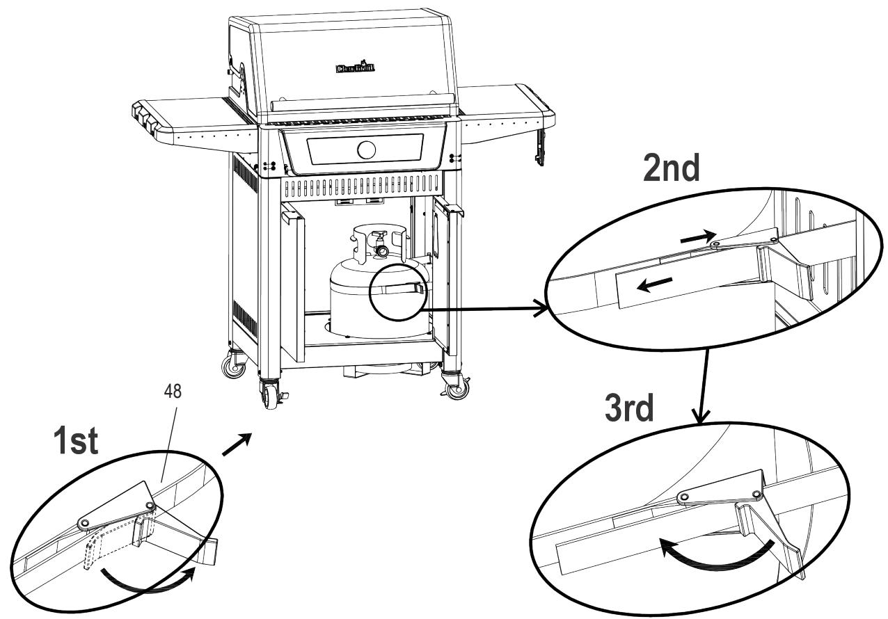 CHAR BROIL CRUISE - 468921224 - 468922224 - ASSEMBLY - 4