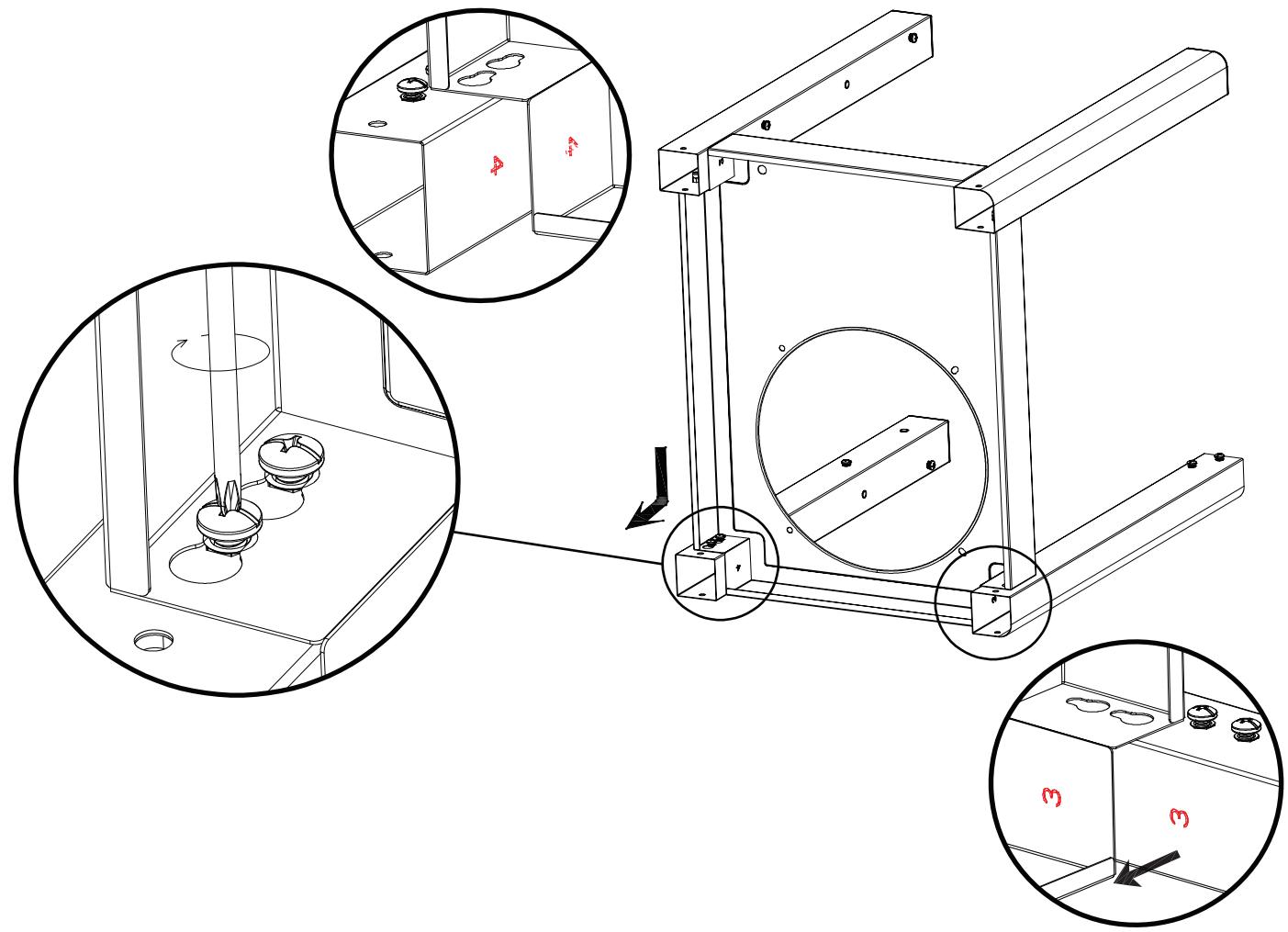 CHAR BROIL CRUISE - 468921224 - 468922224 - ASSEMBLY - 1