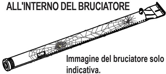 CHAR BROIL CRUISE - 468921224 - 468922224 - RAGNI E RAGNATELE   ALL'INTERNO DEL BRUCIATORE - 1