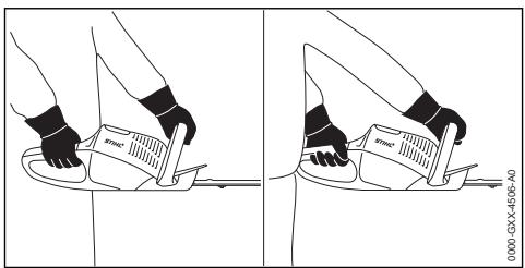 STIHL HSA 30.0, 40.0 - Holding and Controlling the Hedge Trimmer - 1