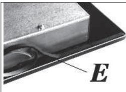 BRANDT BPG3400B - 4) FIJACION DE LA PLACA DE COCCION - 1