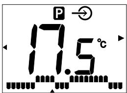 ACOVA ARLAN - EXAMPLE DEPUIS UN MODE PROGRAMMÉ (heure comforts 21^ ): - 1