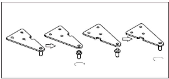 BRANDT BIL1220ES - Inverser le sens d'ouverture des portes - 3