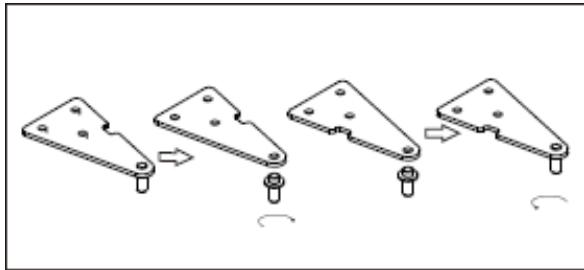 BRANDT BIL1220ES - How to reverse the door - 3