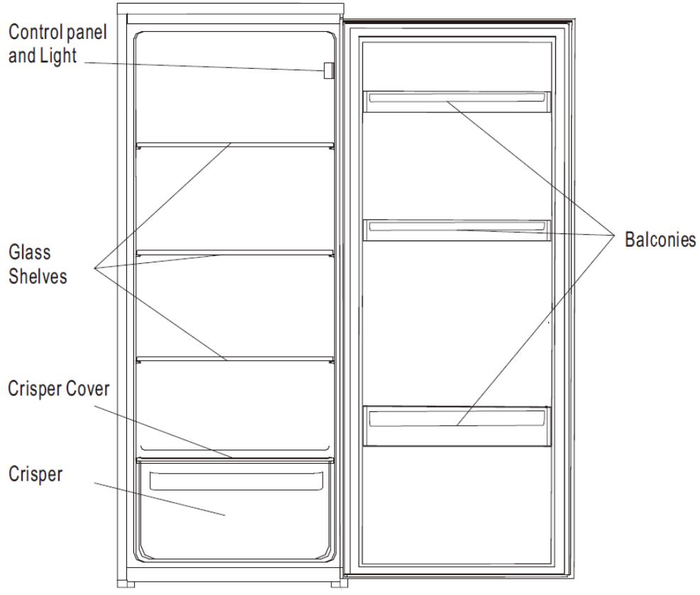 BRANDT BIL1220ES - Layout and presentation of your appliance - 1