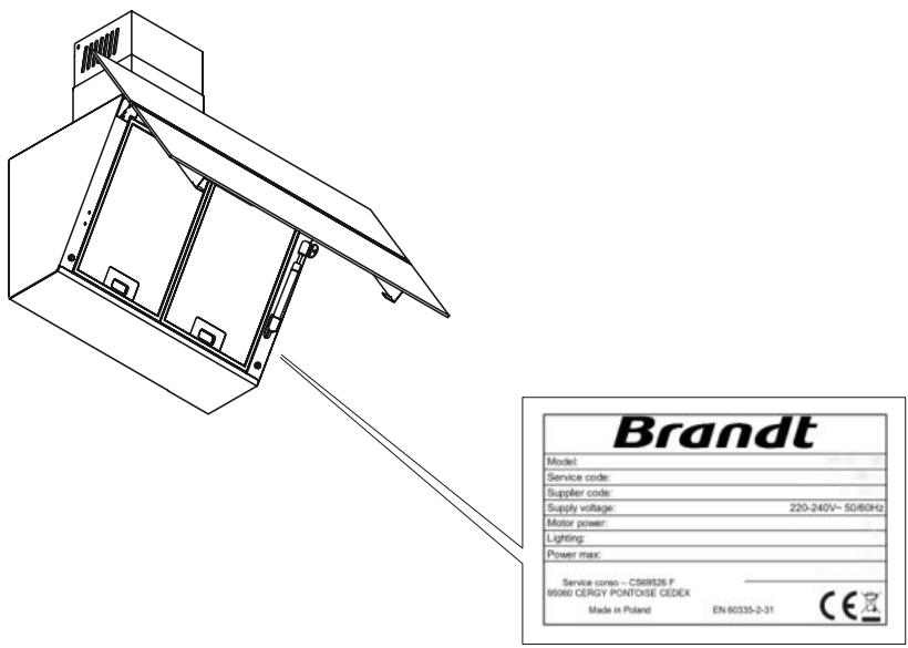 BRANDT BHV2673XB - INTERVENTIONS FRANCE - 1