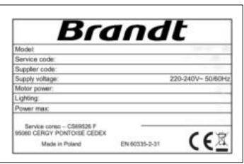 BRANDT BHV2673XB - Problemidentifying och felsökning - 2