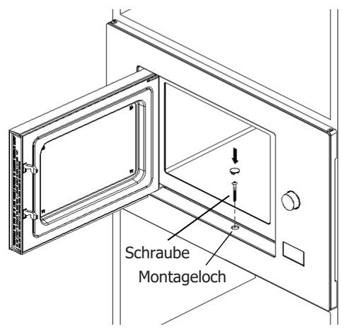 BRANDT BMG2120X - Montage des Mikrowellenofens - 3