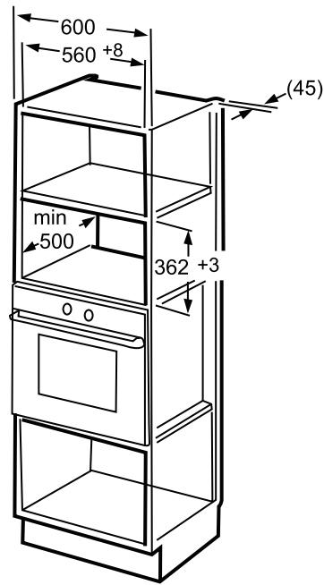 BRANDT BMG2508B - Built-in furniture - 3