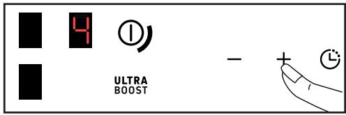 BRANDT BPI2638UB - + / - AJUSTE DE LA POTENCIA - 1