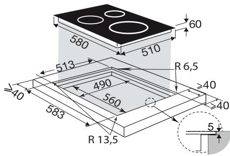 BRANDT BPI2638UB - Encastrement - 4