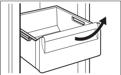 ELECTROLUX KNT6ME18S - Retrait des bacs - 1