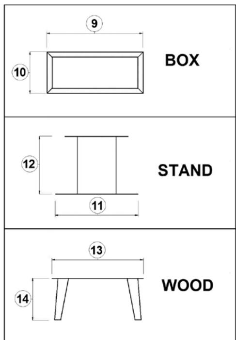 FREEPOINT FRAME3  - FRAME3  UP - QUASIMODO3  UP - MODO AIRTIGHT - DISTANCES MINIMALES - 15