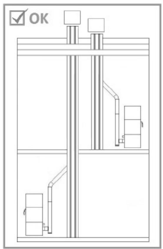 FREEPOINT GRACE 7 - SPIRIT 5 - ROXY - ATRIUM 5 - TABLA - SOLO 5 - MADISON 5 - CANAUX De FUMEE (raccord des fumées) - 4