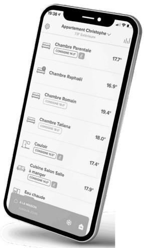 NOIROT CALDERA 2 - Cet apparéil est compatible avec la Passerelle Intuis connect with Netatmo. - 10