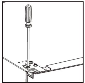 BRANDT BFC8600EW - Inverser le sens d'ouverture des portes - 20