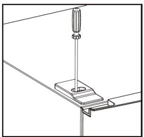 BRANDT BFC8600EW - Inverser le sens d'ouverture des portes - 9