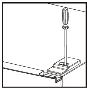 BRANDT BFC8600EW - Inverser le sens d'ouverture des portes - 23