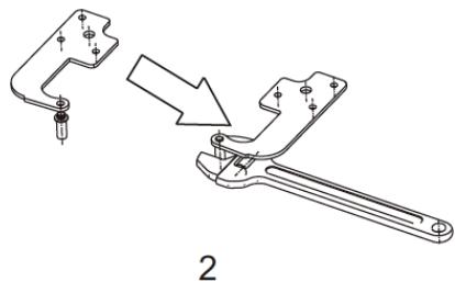 BRANDT BFC8600EW - Inverser le sens d'ouverture des portes - 14