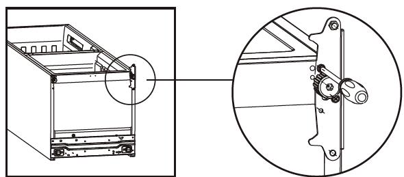 BRANDT BFC8600EW - Inverser le sens d'ouverture des portes - 12